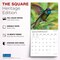 Plato; Hummingbirds | 2027 12 x 24 Inch (Hanging) Monthly Square Wall Calendar | Foil Stamped Cover; Category:Wall Calendars; Image:7